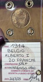België. Albert I. 20 Francs 1914