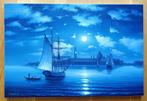 Serhii Stoev (1971) - Venice on a moonlit night, Antiek en Kunst