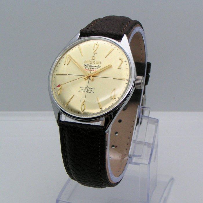 Atlantic - Worldmaster - Original - cal. AS 1604 - Zonder, Handtassen en Accessoires, Horloges | Heren