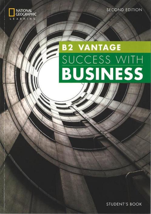 Success with Business B2 - Vantage 2nd edition Students boo, Boeken, Overige Boeken, Gelezen, Verzenden