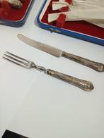 Ménagère (12) - Argent 925 - Couverts à manches en argent