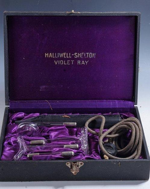 Halliwell Shelton USA - Instrument médical - Appareil haute, Antiek en Kunst, Antiek | Wandborden en Tegels