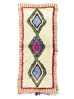 Vintage Moroccan Berber Rug – 80x180 cm – Handwoven Wool, Nieuw