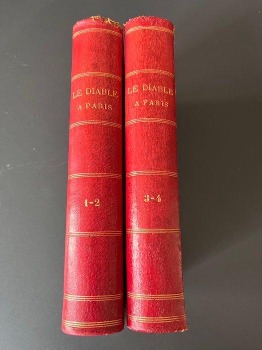 Gavarni; Grandville - Le Diable à Paris - 1868-1868, Antiquités & Art, Antiquités | Livres & Manuscrits