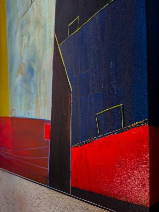 Maurizio Valch (1972) - XXL - Metaphysical Tectonic, Antiquités & Art, Art | Peinture | Moderne