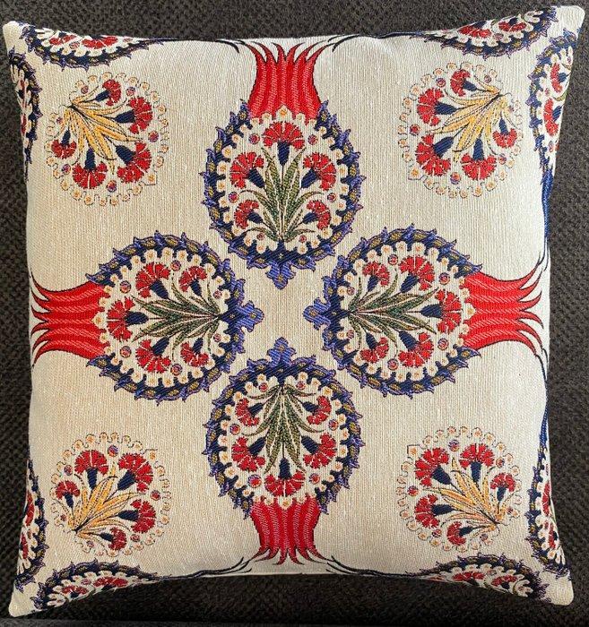 Wandtapijt (4) - 43 cm - 43 cm - Geweven wandtapijt kussens, Antiek en Kunst, Curiosa en Brocante