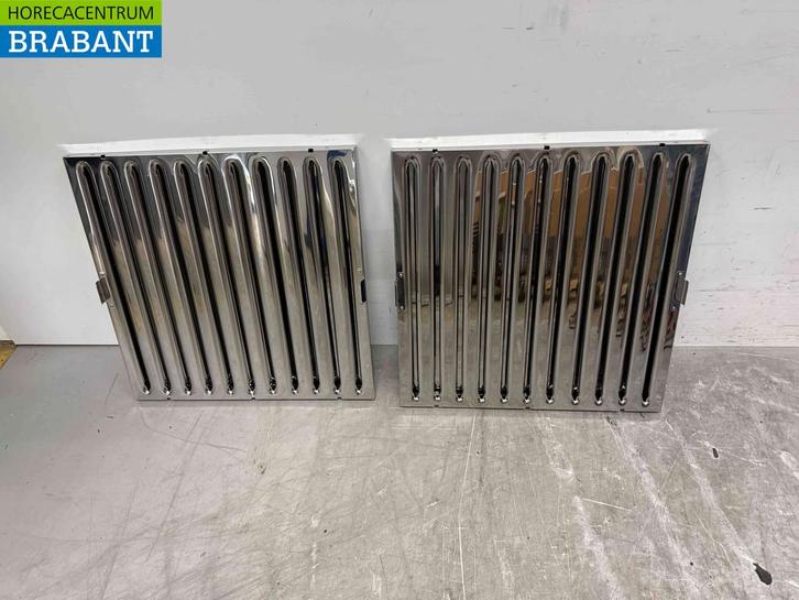 RVS Rooster Lamellenfilter Lamel Filter voor Afzuigkap, Elektronische apparatuur, Afzuigkappen, Nieuw, Ophalen of Verzenden