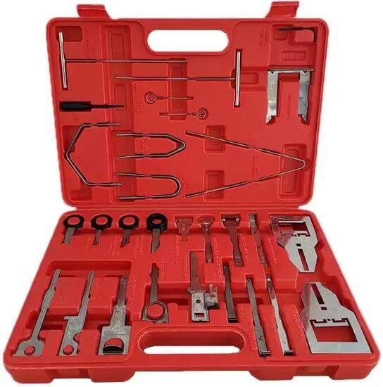 Autoradio demontage set 52 delig, Auto diversen, Autogereedschap, Verzenden