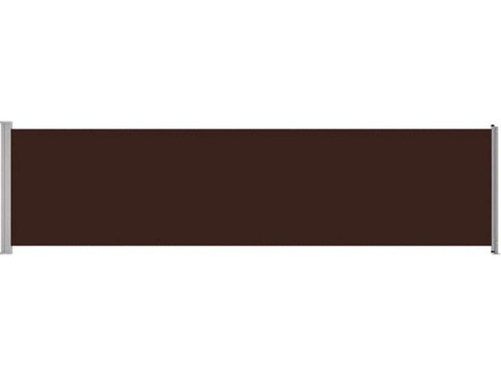 vidaXL - Tuinscherm - uittrekbaar - 600x160 - cm - bruin, Tuin en Terras, Tuinschermen, Nieuw, Verzenden
