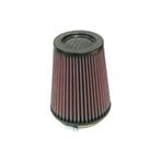 K&N Universeel filter - carbonvezel top - 102mm aansluiting,, Verzenden, Nieuw