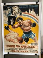 Paul Ordner - Cerdan - Affiche original entoilé Lhomme aux, Nieuw