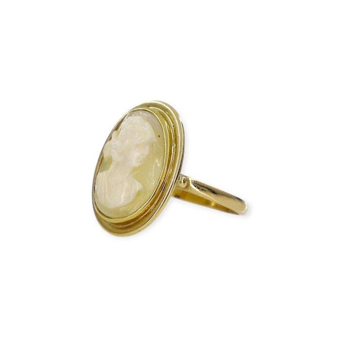 Ring - 18 karaat Geel goud, Bijoux, Sacs & Beauté, Bagues