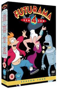 Futurama: Season 4 DVD (2003) Matt Groening cert 12 4 discs, Cd's en Dvd's, Dvd's | Overige Dvd's, Zo goed als nieuw, Verzenden
