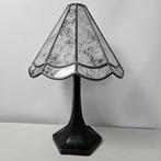 Lampe de table - Zware - Vitrail, Fonte, Antiquités & Art