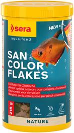 Sera San Color Flakes 100ml (Sera aquariumvoer), Ophalen of Verzenden, Nieuw, Overige typen