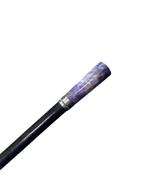 Canne de marche - Bois - Bouton daméthyste, Antiquités & Art