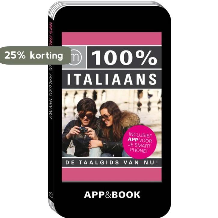 100% Italiaans / 100% taalgidsen 9789057675027, Boeken, Reisgidsen, Gelezen, Verzenden