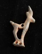 Bronstijd Brons Steenbok beeldje - 33 mm  (Zonder