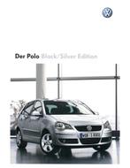 2008 VOLKSWAGEN POLO BLACK/SILVER EDITION BROCHURE DUITS, Nieuw