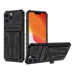 iPhone 12 - Armor Card Slot Hoesje met Kickstand - Wallet, Telecommunicatie, Mobiele telefoons | Hoesjes en Screenprotectors | Apple iPhone