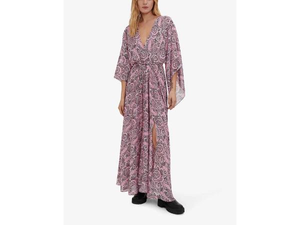 Veiling - Maje Jurk Maat 36 Roze Paisley Print, Kleding | Dames, Jurken, Nieuw