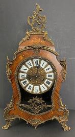 Boulle klok, - Cartouches -   Brons, Emaille, Glas, Hout -, Antiquités & Art, Antiquités | Horloges
