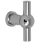 Meubelknop Chemin de Fer 47x9mm glans nikkel