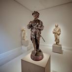 sculptuur, Beneveto cellini - 57 cm - Zinklegering, Hout, Antiek en Kunst, Antiek | Keramiek en Aardewerk