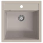Beige Granieten Spoelbak - OP=OP - Degelijke Keuken Upgrade, Huis en Inrichting, Keuken | Keukenelementen, Verzenden, Beige, Nieuw