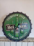 Wandklok -   Metaal - 2010-2020 - Heineken metalen klok