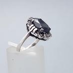 Zilver, Art Deco, Onyx - Ring - + Markasieten.
