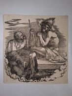 Albrecht Dürer (1471-1528) - Cristo uomo dei dolori,deriso, Antiek en Kunst