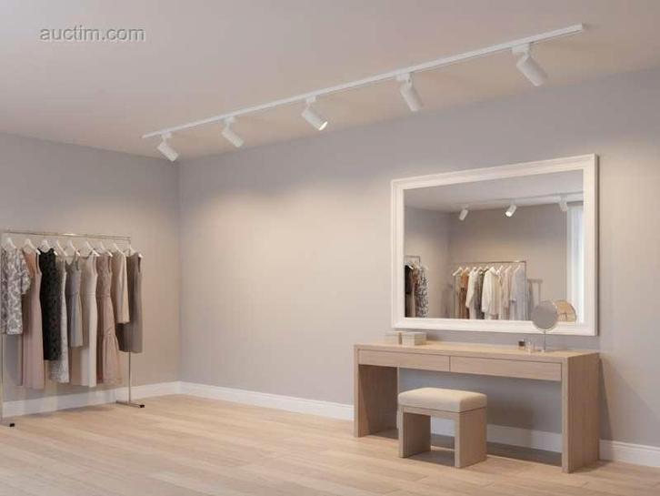 16 x 18W 4000K LED PRO Railspot cilinder zand wit., Doe-het-zelf en Bouw, Overige Doe-Het-Zelf en Bouw, Ophalen