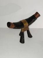 Neksteun - Hoorn, Hout, Koper, Leder - Hoofdsteun Turkana