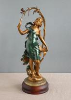par Auguste Moreau (1834-1917) - sculptuur, La Nymphe des, Antiek en Kunst