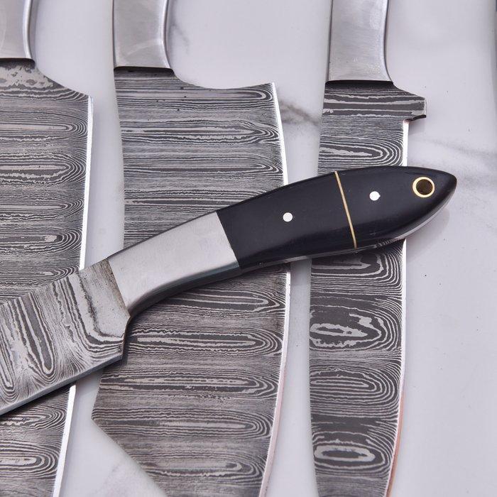 Keukenmes - Chefs knife - Gevouwen staal, hars - Noord, Antiek en Kunst, Antiek | Keukengerei