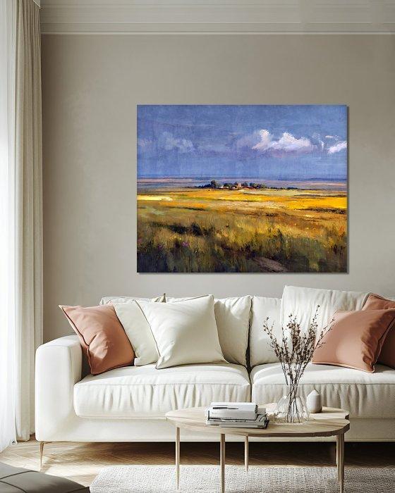 Chrystian Milanowski - Sunny Fields - XL, Antiek en Kunst, Kunst | Designobjecten