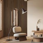 Akoestische wandpanelen met halfronde latjes - walnoot - 6, Huis en Inrichting, Keuken | Potten en Pannen, Verzenden, Nieuw