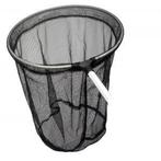 Schepnet zwart rond 35cm doorsnede met vaste steel 115cm, Tuin en Terras, Verzenden, Nieuw