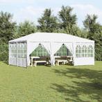 vidaXL Partytent Wit 600 x 400 x 266 cm Polyester en Staal, Tuin en Terras, Verzenden, Nieuw