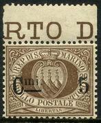 San Marino 1892 - Zeer gecentreerd 30 cent wapenschild,, Timbres & Monnaies, Timbres | Europe | Italie