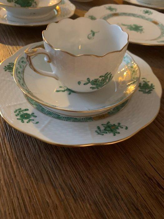 Herend - Kop en schotel - Porselein, Antiquités & Art, Antiquités | Meubles | Tables