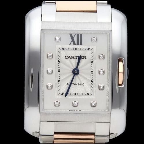 Cartier Tank Anglaise 3511 / WT100025 uit 2018, Handtassen en Accessoires, Horloges | Dames, Verzenden