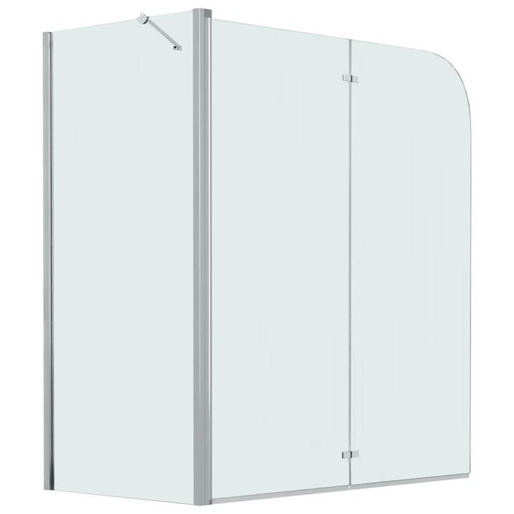 Douchewand Klapbaar 120cm - Retour Deal - Badkamer Upgrade, Doe-het-zelf en Bouw, Sanitair, Nieuw, Douche, Verzenden
