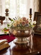 Elegant 3-Piece Set of Vintage English Silver-Plated Rose, Antiek en Kunst