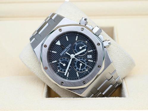 Audemars Piguet Royal Oak 25860ST Year 2000 (Box & Extract), Handtassen en Accessoires, Horloges | Heren, Staal, Zo goed als nieuw