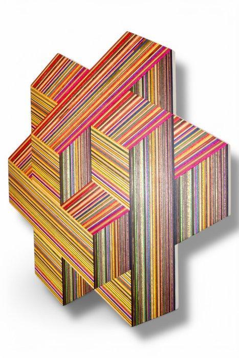Danilo Nedi - Focused Skateboard Woodworks - Positively, Antiek en Kunst, Kunst | Designobjecten