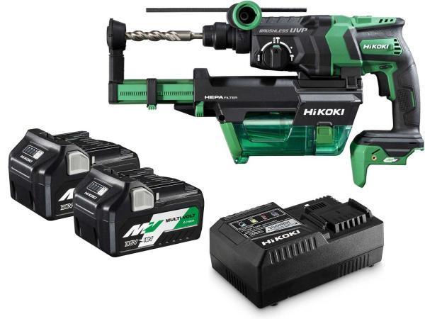 Veiling - Hikoki boor-breekhamer set SDS-Plus 36V DH36DPE, Doe-het-zelf en Bouw, Gereedschap | Boormachines