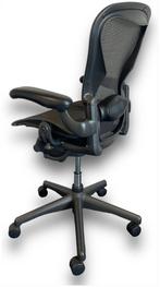 Herman Miller Aeron Maat B, Huis en Inrichting, Bureaustoelen, Verzenden, Zwart, Zo goed als nieuw, Bureaustoel