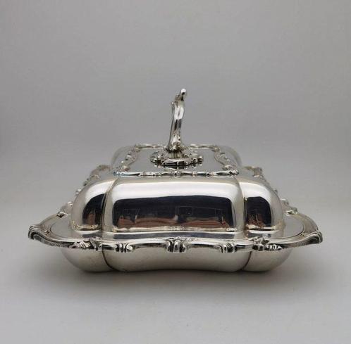 Samuel Roberts - Schotel - .925 zilver - Koninklijke afkomst, Antiek en Kunst, Antiek | Zilver en Goud
